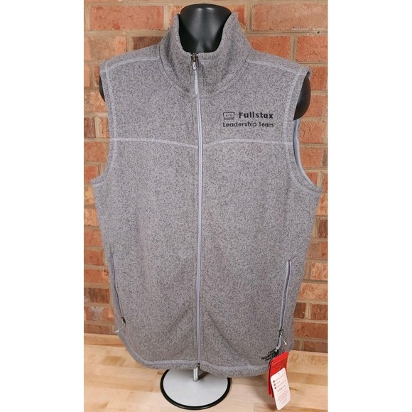 The North Face Other - The North Face Sweater Fleece Vest Heather Gray NF0A47FA NEW Grant Thornton